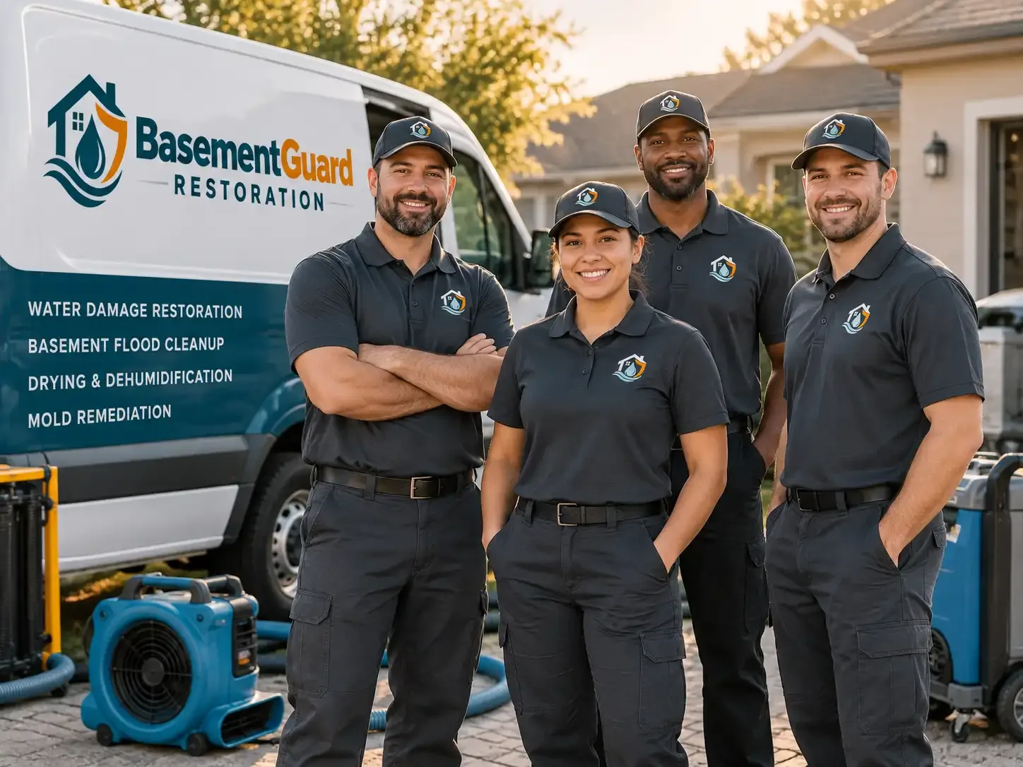 Basement Water Damage Restoration company in Langlois, OR
